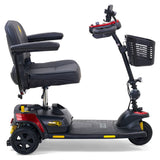 Golden Buzzaround XLSHD 3-Wheel: GB121 SHZ RED LEFT PROFILE