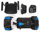 Golden Buzzaround XL 4-Wheel: GB150 BLUE DISSASEMBLED