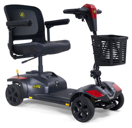 Golden Buzzaround XL 4-Wheel: GB150 Red Left Turn