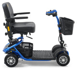 Golden LiteRider 4-Wheel: GL141 Blue NEW SEAT LEFT PROFILE