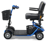 Golden LiteRider 4-Wheel: GL141 Blue NEW SEAT RIGHT PROFILE