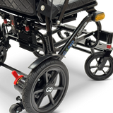ComfyGo G5 Pro frame and drivetrain seen from below