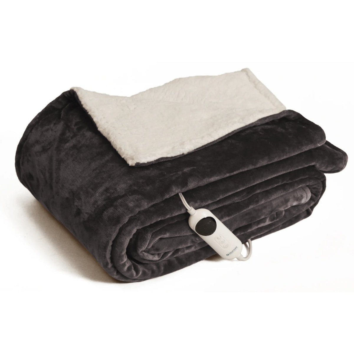 Journey Companion Heated Blanket folded with its controller