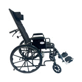 Dalton Heavy Duty Reclining Wheelchair, 24"