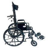 Dalton Heavy Duty Reclining Wheelchair, 24"