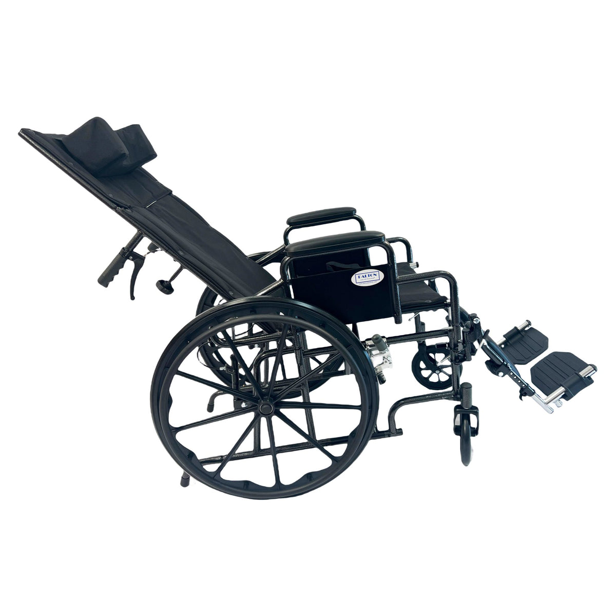 Dalton Heavy Duty Reclining Wheelchair, 24"