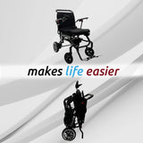 ComfyGo IQ-Carbon shown open and folded upright