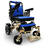 ComfyGo Majestic IQ-7000 AF, bronze frame with the blue quilted textile.