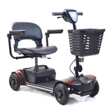 Journey Adventure Scooter in Red, front three-quarter view
