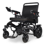 ComfyGo Majestic 440 HD Plus heavy duty folding power wheelchair, front three-quarter view with the black standard seat