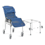 Nuprodx MC6000 Leckey pediatric slider system with a Leckey Advance bath chair seat