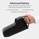 The airline approved lithium battery of the WHILL Model C2