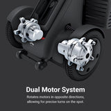 The dual motor drive of the WHILL Model R