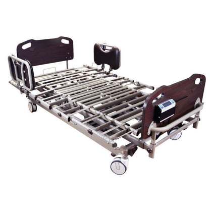 Drive Prime Plus P2002 bariatric bed with assist rails fitted