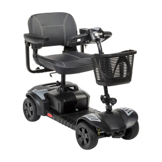 Drive Phoenix LT 4-Wheel Scooter with gray panels, three-quarter view facing right