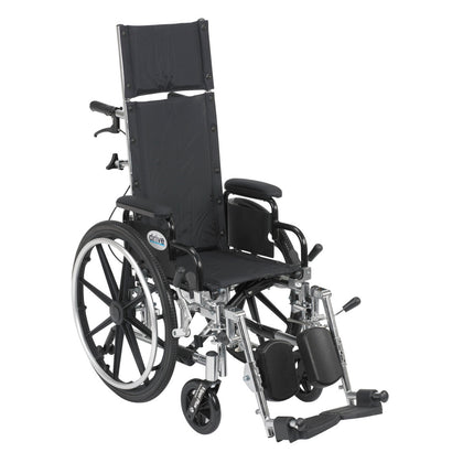 Drive Pediatric Viper Plus Reclining Wheelchair, three-quarter view facing right