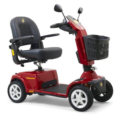Golden Companion 4-Wheel Full-Size: GC440 Red LEFT TURN