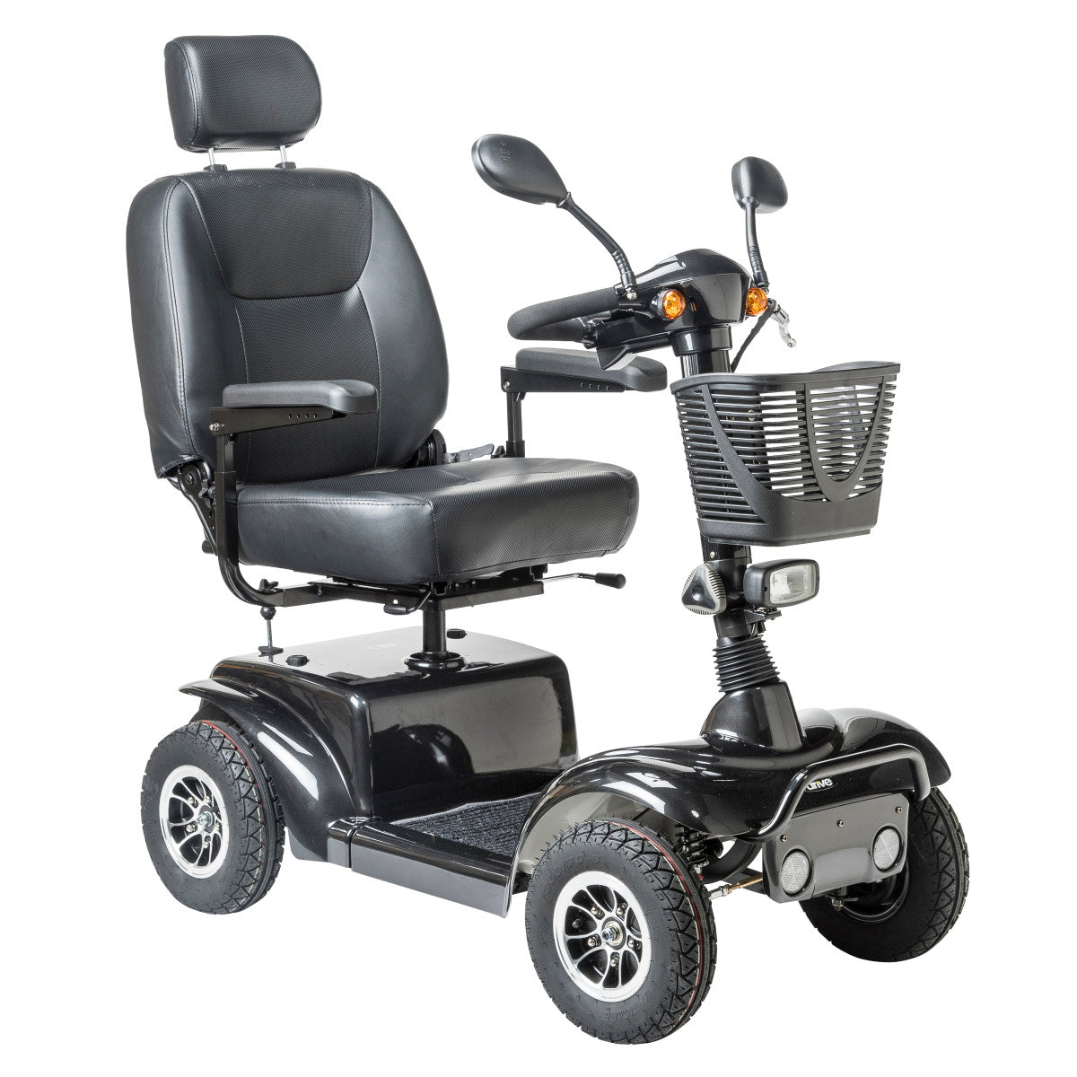 Drive Prowler 4-Wheel Scooter, three-quarter view facing right