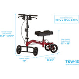 Nova Heavy Duty Turning Knee Walker