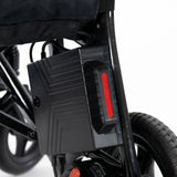 Travel Buggy AEROLUX 2C power wheelchair in black
