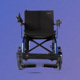 Travel Buggy AEROLUX 2C power wheelchair in indigo
