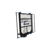 Harmar AL301XL Fusion vehicle lift folded, angled view