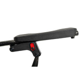 Pride Jazzy Carbon, the armrest