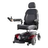 Merits Vision CF power wheelchair, three-quarter view facing left
