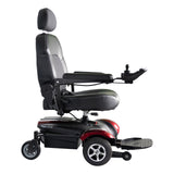 Merits Vision CF power wheelchair, right side view
