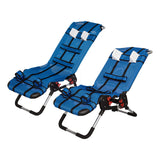 Two sizes of the Anchor bath chair side by side
