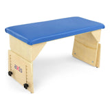 An Axis bench with its legs raised