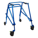 Blue Klip with 5" front wheels from the side