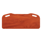 One Drive bariatric bed end in Cherry with two hand cut-outs. The set is a headboard and a footboard