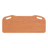 One Drive bariatric bed end in Oak with two hand cut-outs. The set is a headboard and a footboard