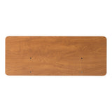 One Drive 42" Brownlee Woods bed end in Oak, the flat top shape. The set is a headboard and a footboard