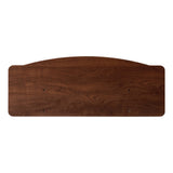 One Drive 42" Mill Creek bed end in Figured Mahogany, the arched top shape. The set is a headboard and a footboard