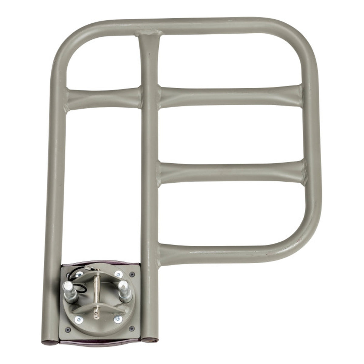 One Drive rotating 1/4 assist rail, a beige rail with its pivot mount. The pair is two