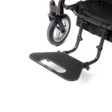 Travel Buggy DASH 3 power wheelchair in dark grey metallic