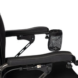 Travel Buggy DASH 3 power wheelchair in dark grey metallic