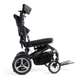Travel Buggy DASH 3 power wheelchair in dark grey metallic