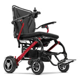 Forcemech Carbon F1 power wheelchair in red