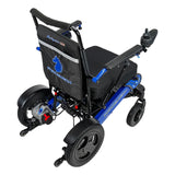 Forcemech Navigator PRO power wheelchair in blue
