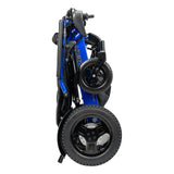 Forcemech Navigator PRO power wheelchair in blue
