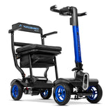 Forcemech Traveler mobility scooter in blue