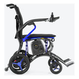 Forcemech Ultralite G20 power wheelchair in sapphire azure blue