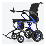 Forcemech Ultralite G20 power wheelchair in sapphire azure blue
