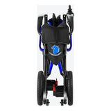 Forcemech Ultralite G20 PRO power wheelchair in sapphire azure blue