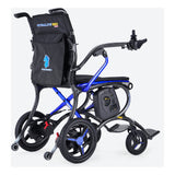 Forcemech Ultralite G20 PRO power wheelchair in sapphire azure blue