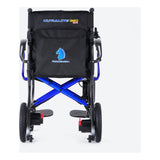 Forcemech Ultralite G20 PRO power wheelchair in sapphire azure blue
