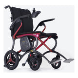 Forcemech Ultralite G20 PRO power wheelchair in crimson forge red